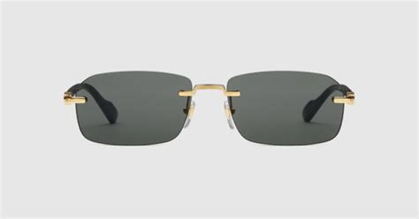 lunette gucci rectangulaire homme|lunette de soleil square gucci.